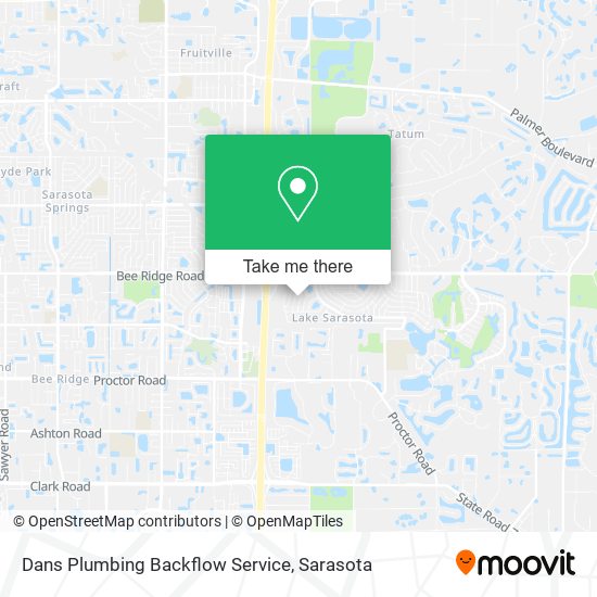 Dans Plumbing Backflow Service map