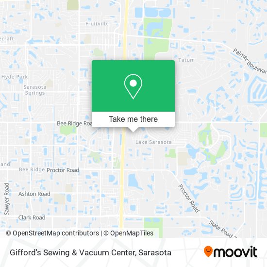 Gifford's Sewing & Vacuum Center map