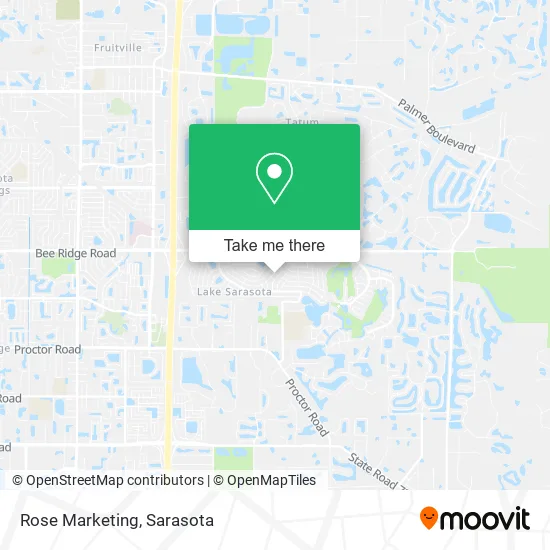Rose Marketing map