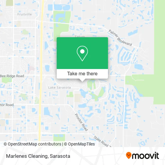 Marlenes Cleaning map