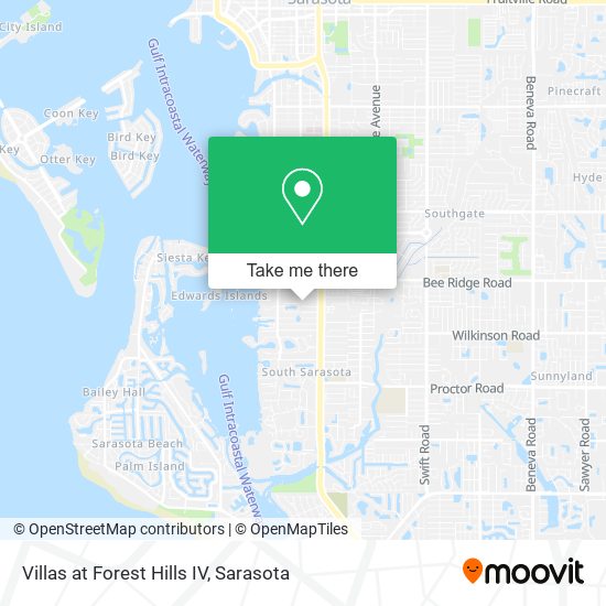 Villas at Forest Hills IV map