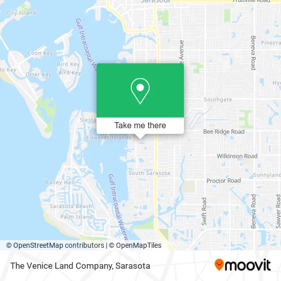 The Venice Land Company map