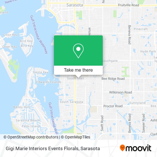 Gigi Marie Interiors Events Florals map