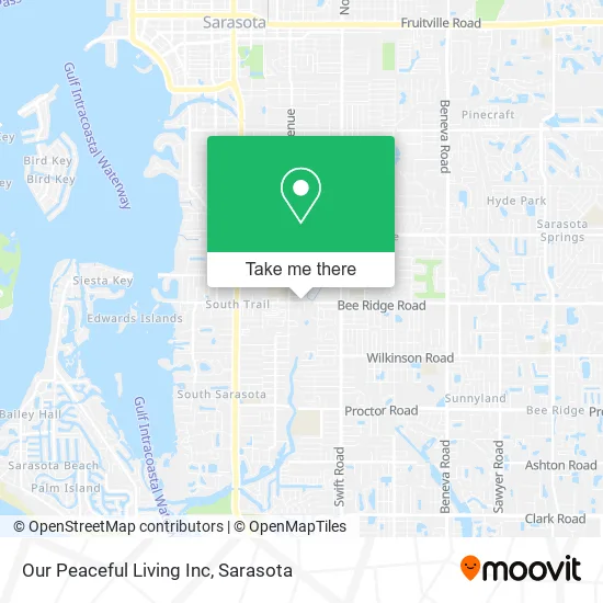 Our Peaceful Living Inc map