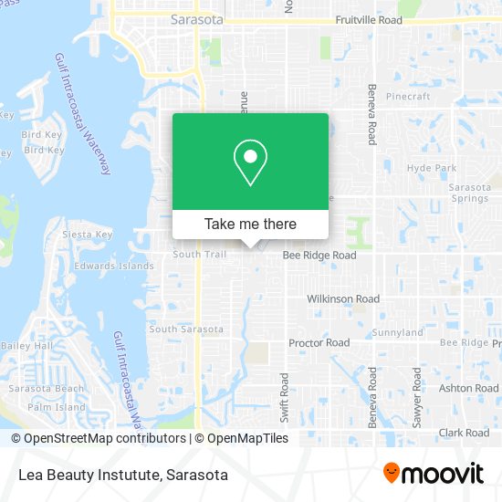 Lea Beauty Instutute map