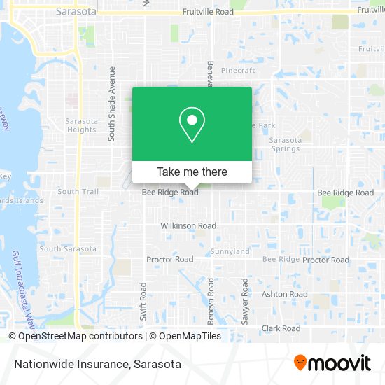 Nationwide Insurance map
