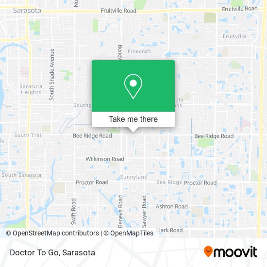 Doctor To Go map