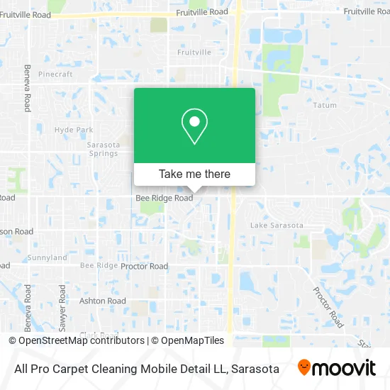 All Pro Carpet Cleaning Mobile Detail LL map