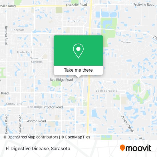 Fl Digestive Disease map