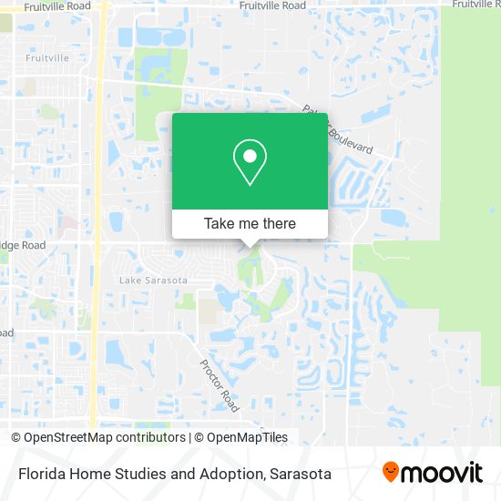 Florida Home Studies and Adoption map