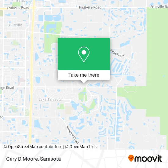 Gary D Moore map