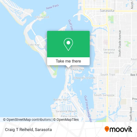 Craig T Reiheld map