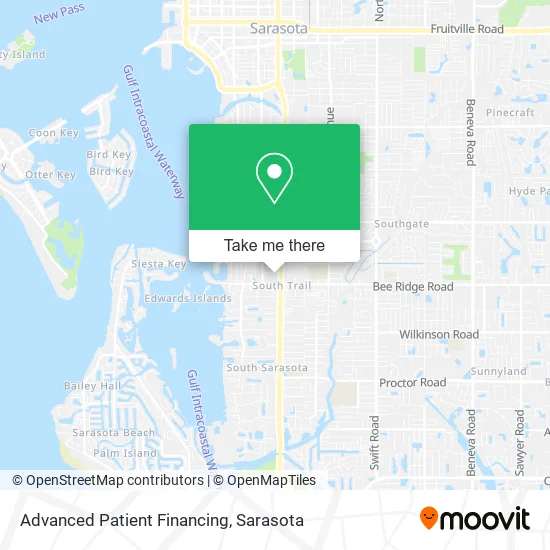 Advanced Patient Financing map