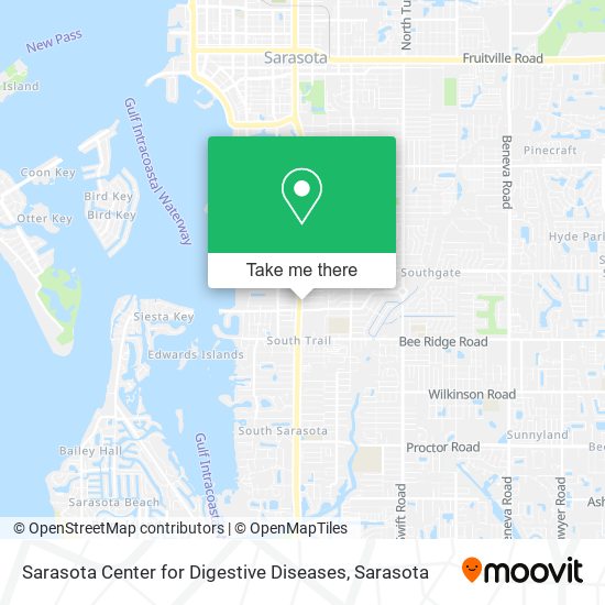 Sarasota Center for Digestive Diseases map