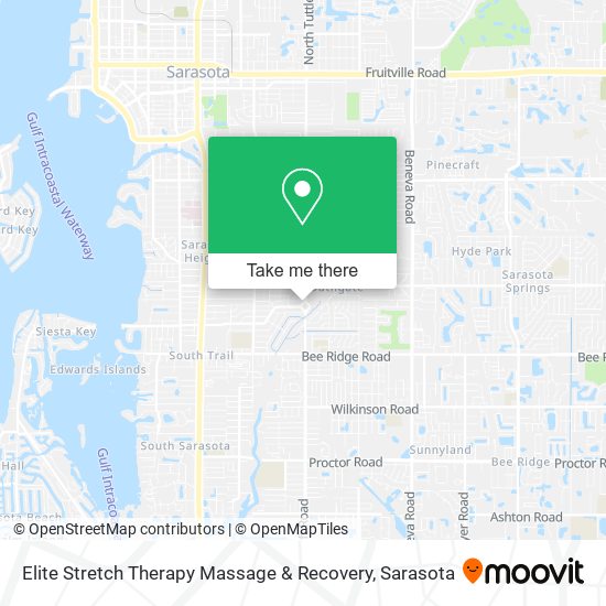 Elite Stretch Therapy Massage & Recovery map