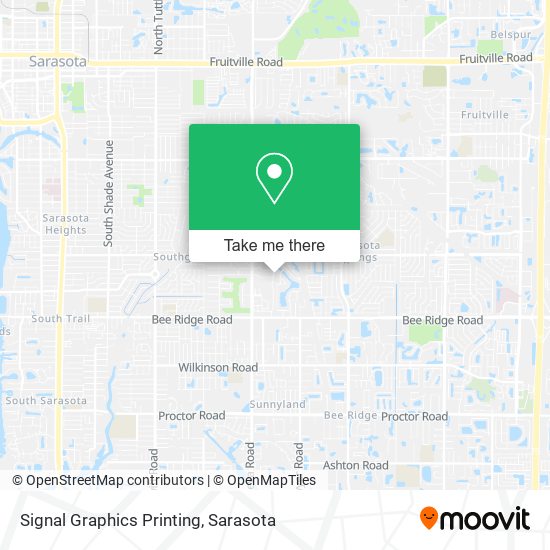 Mapa de Signal Graphics Printing