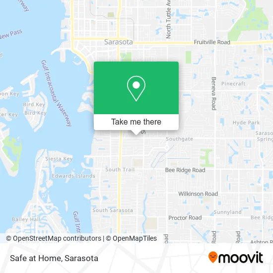 Safe at Home map
