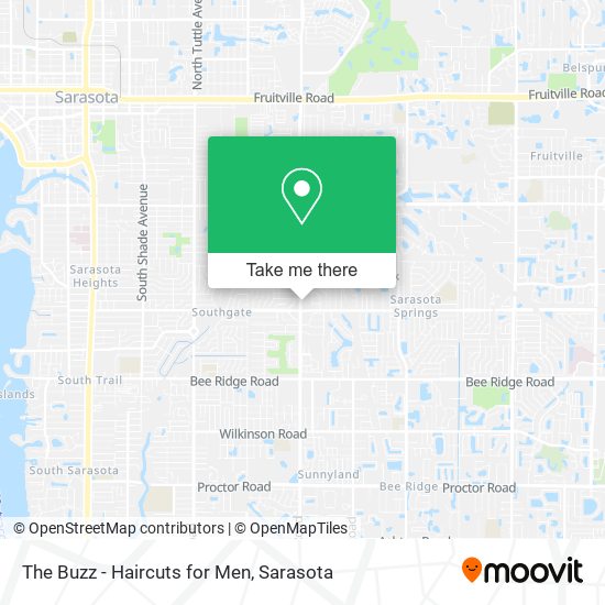 The Buzz - Haircuts for Men map