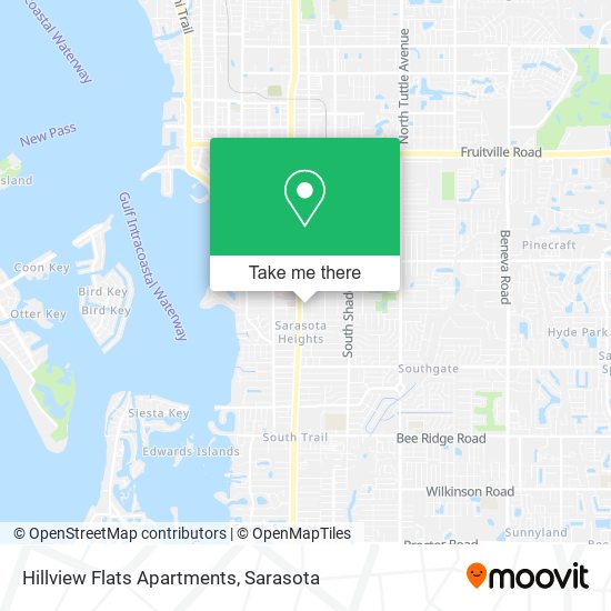 Hillview Flats Apartments map