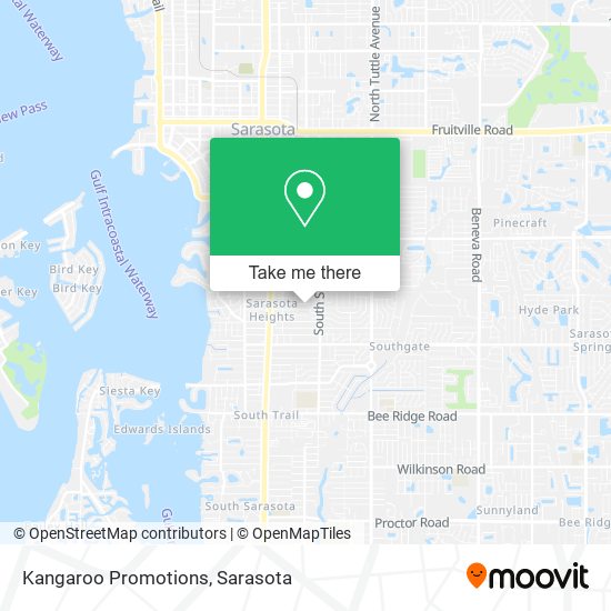 Kangaroo Promotions map