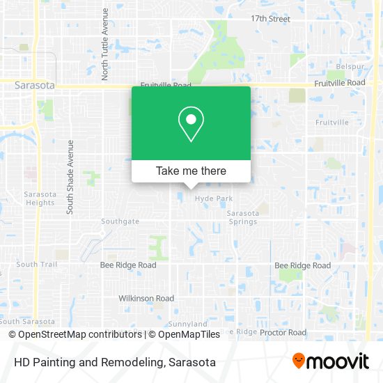 Mapa de HD Painting and Remodeling