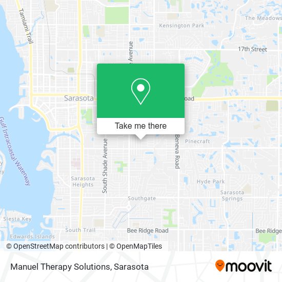 Manuel Therapy Solutions map