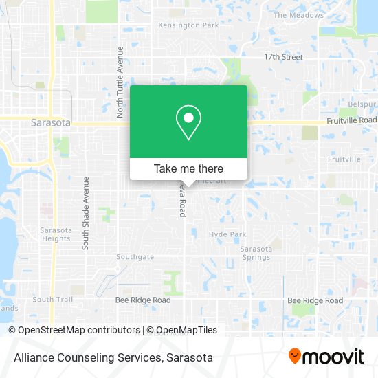 Alliance Counseling Services map