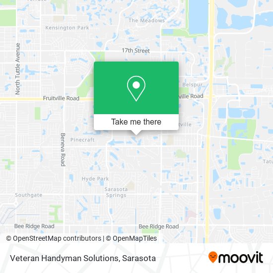 Veteran Handyman Solutions map