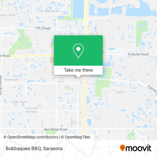 Mapa de Bubbaques BBQ