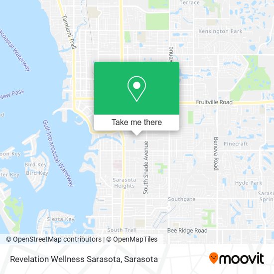 Mapa de Revelation Wellness Sarasota