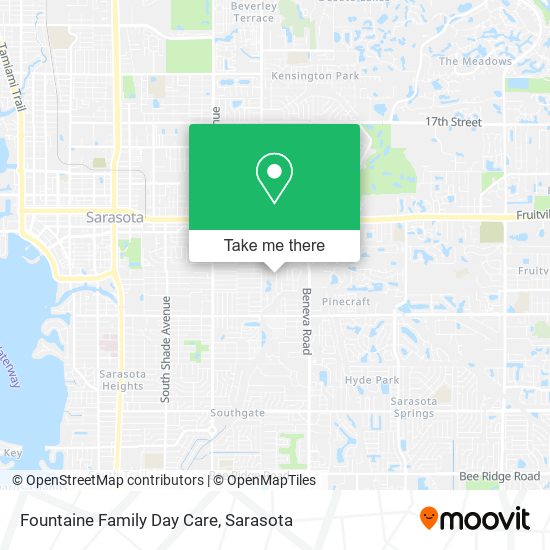 Mapa de Fountaine Family Day Care