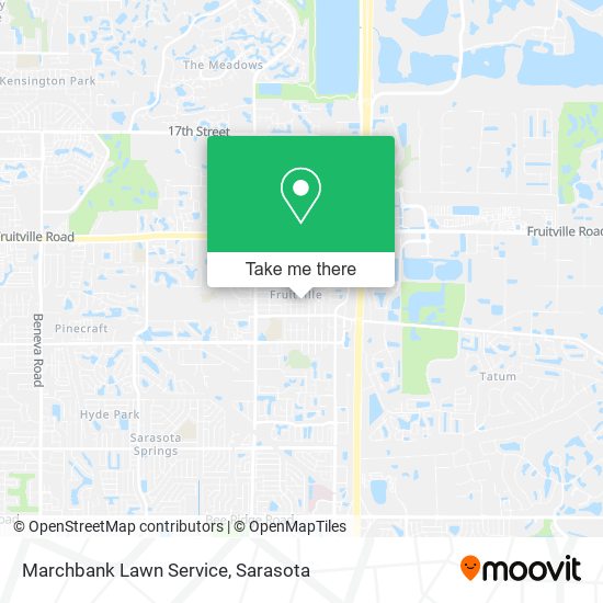 Mapa de Marchbank Lawn Service