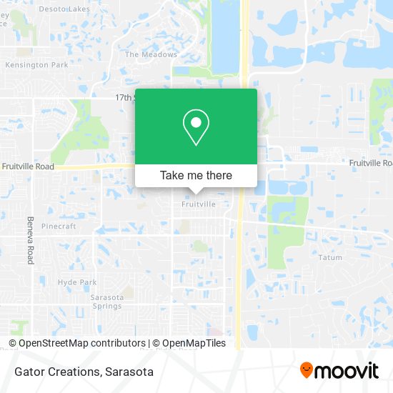 Mapa de Gator Creations