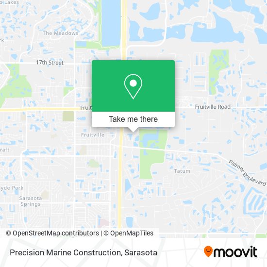 Precision Marine Construction map