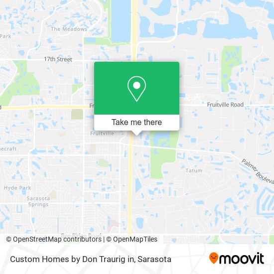 Custom Homes by Don Traurig in map