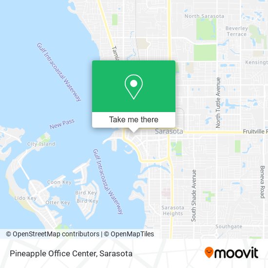 Pineapple Office Center map