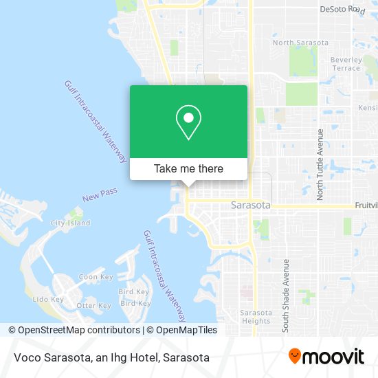 Mapa de Voco Sarasota, an Ihg Hotel