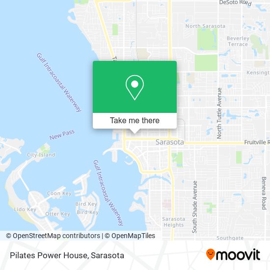 Mapa de Pilates Power House