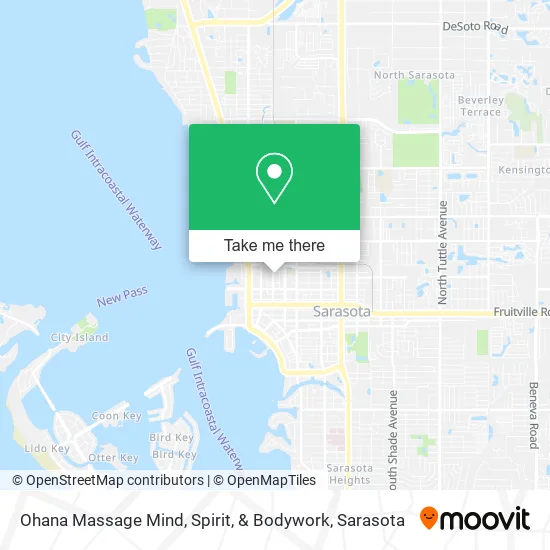 Ohana Massage Mind, Spirit, & Bodywork map