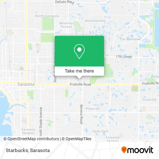 Starbucks map