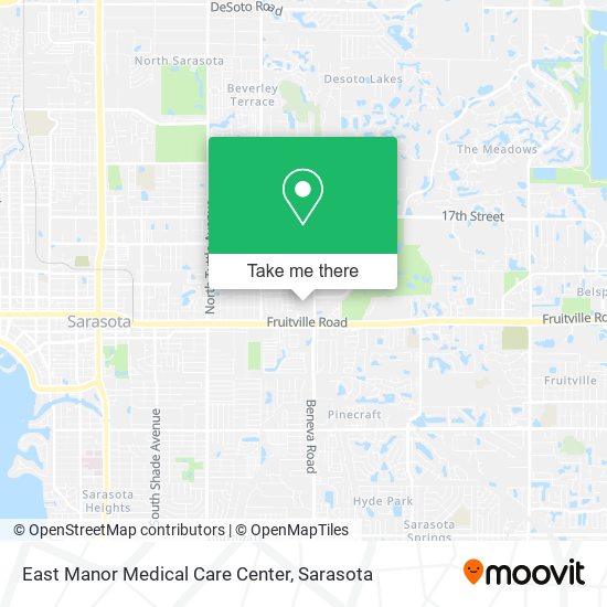 Mapa de East Manor Medical Care Center