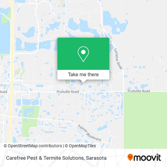 Carefree Pest & Termite Solutions map