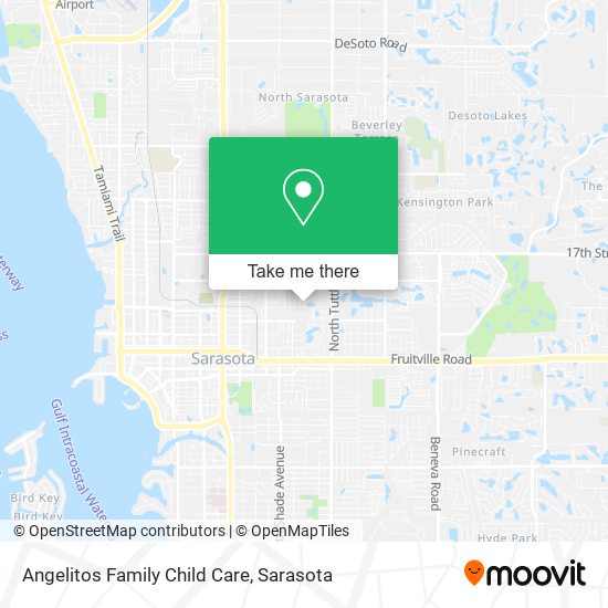 Mapa de Angelitos Family Child Care
