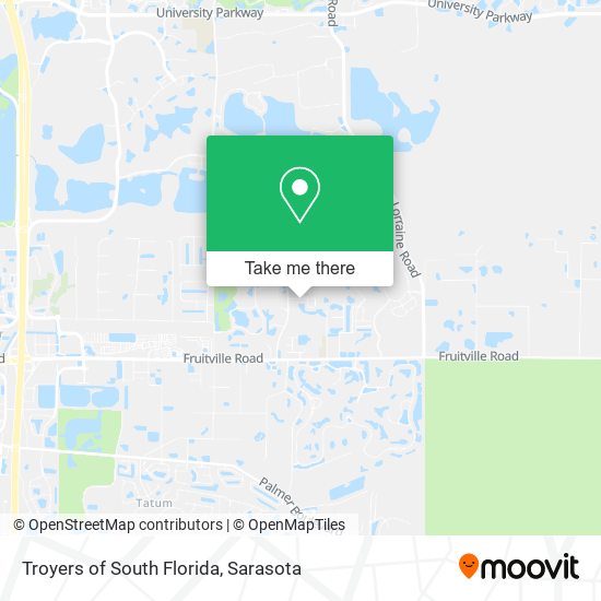 Mapa de Troyers of South Florida