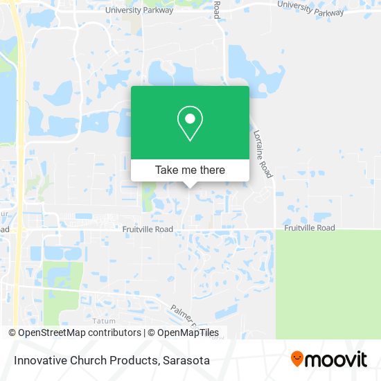 Innovative Church Products map