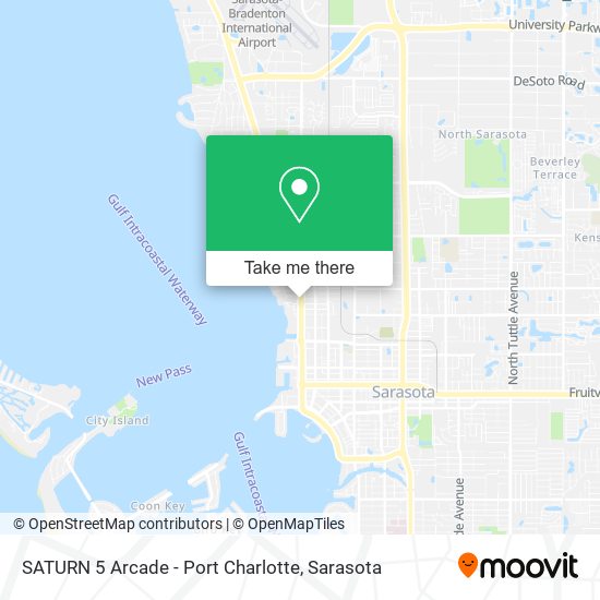 SATURN 5 Arcade - Port Charlotte map