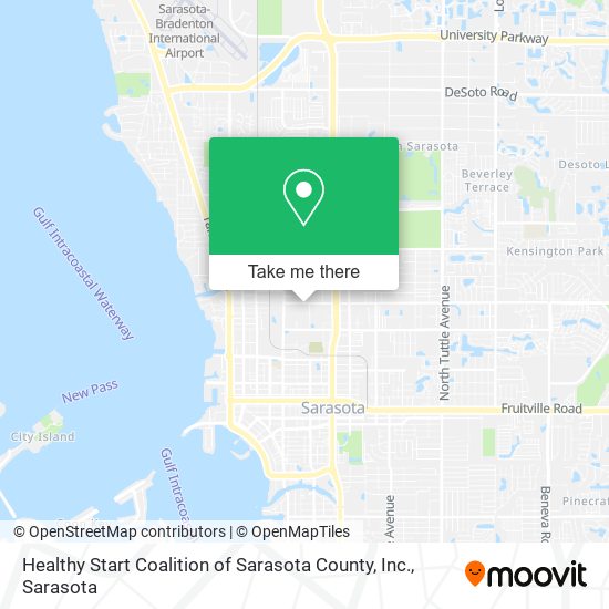 Mapa de Healthy Start Coalition of Sarasota County, Inc.