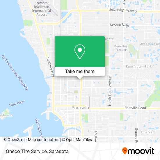 Oneco Tire Service map