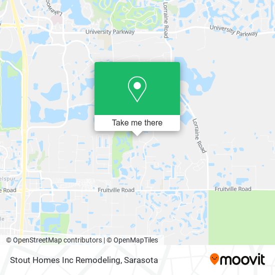 Mapa de Stout Homes Inc Remodeling