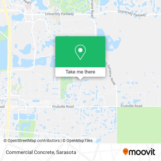 Mapa de Commercial Concrete